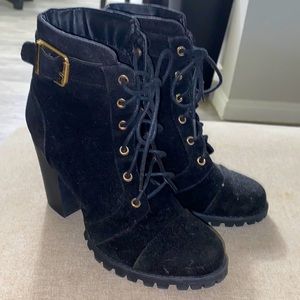 Black Ankle Bootie